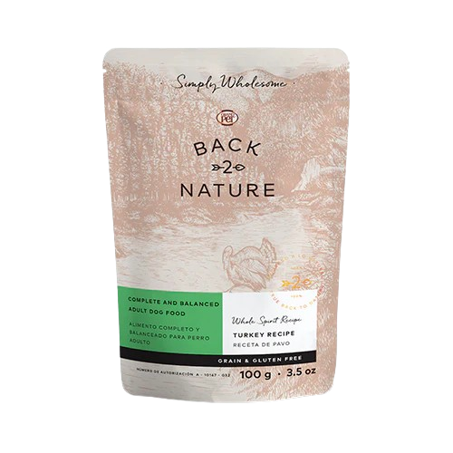 Sobre Back 2 Nature Receta Pavo 100 Gr - 10 Piezas Sobre Back 2 Nature Receta Pavo 100 Gr - 10 Piezas